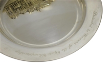Mark Calcavecchia's 2000 Royal & Ancient Gifted Past Champions JB Silver Clubhouse Plate