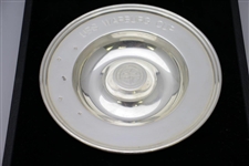 Mark Calcavecchia's 2001 Kiawah Island UBS Warburg Cup Plate/Bowl in Original Case