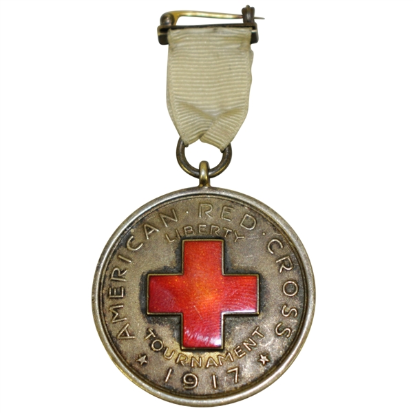 1917 American Red Cross Tournament at Indianapolis CC Winners Medal - Joseph K. Sharpe