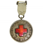 1917 American Red Cross Tournament at Indianapolis CC Winners Medal - Joseph K. Sharpe