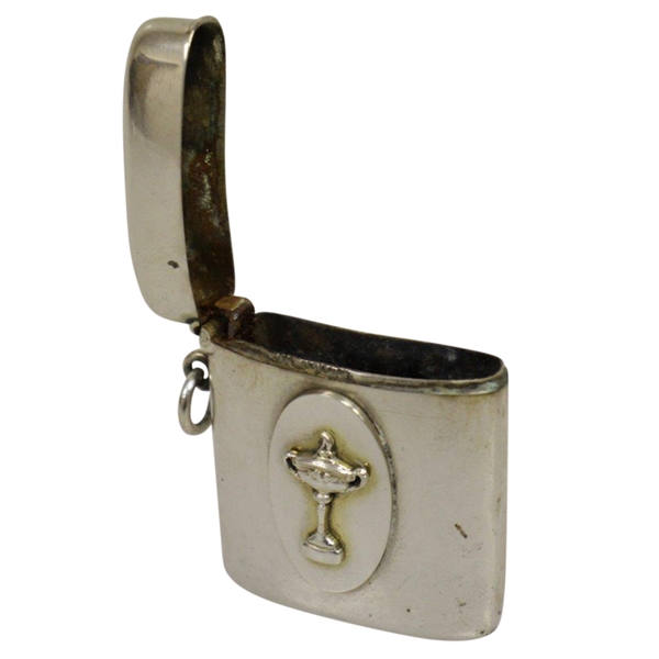 Vintage Ryder Cup Sterling Match Safe
