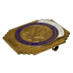 1933 US Open Championship at North Shore CC Contestant Badge - Johnny Goodman