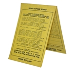 1934 Los Angeles Open Scorecard - MacDonald Smith Win