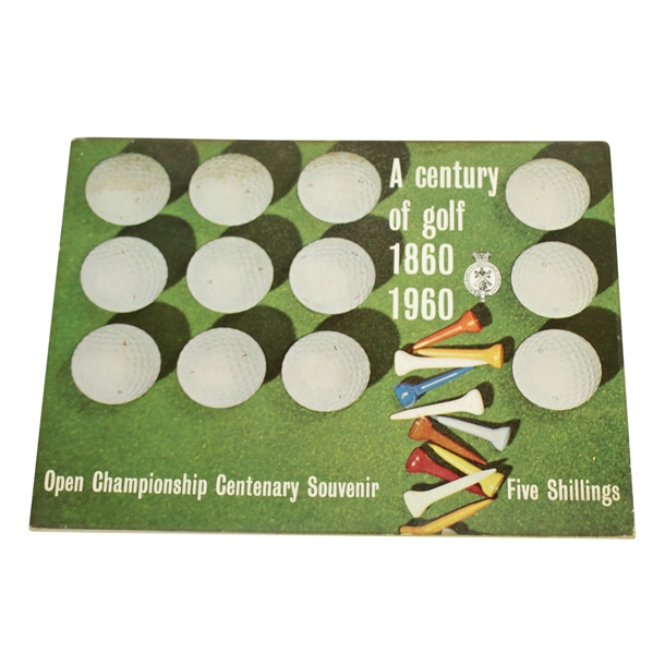 A Century of Golf 1860 to 1960 Open Championship Souvenir Book