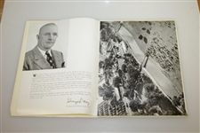 1942 Tam O Shanter Program and Contestant Badge- Byron Nelson Winner