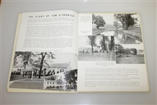 1942 Tam O Shanter Program and Contestant Badge- Byron Nelson Winner