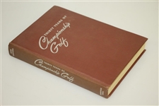 Gene Sarazen Signed & Inscribed '30 Years of Championship Golf' Book to Munday JSA ALOA