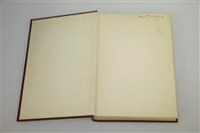 Gene Sarazen Signed & Inscribed '30 Years of Championship Golf' Book to Munday JSA ALOA