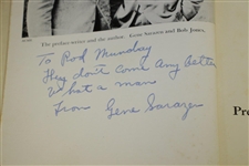 Gene Sarazen Signed & Inscribed '30 Years of Championship Golf' Book to Munday JSA ALOA