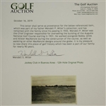 Jockey Club in Buenos Aires - 12th Hole Original Photo
