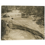 Early 1930s Augusta National Golf Club Original Photo of 3rd Green and Tee & 7th Fairway