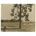 Early 1930s Augusta National Golf Club Original Photo of The Clubhouse & 18th Hole