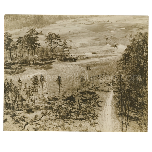 Early 1930s Augusta National Golf Club Original Photo of 2nd Fairway & 5th Green