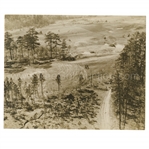 Early 1930s Augusta National Golf Club Original Photo of 2nd Fairway & 5th Green