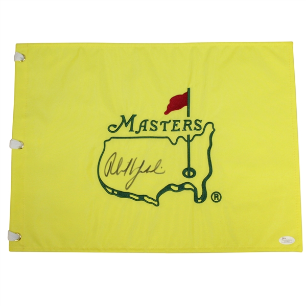 Phil Mickelson Signed Masters Undated Embroidered Flag JSA FULL #Z27583