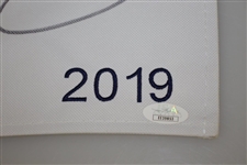 Rory McIlroy Signed 2019 Players Championship Embroidered Flag JSA #EE39853