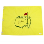 Jack Nicklaus Signed Undated Masters Embroidered Flag JSA FULL #Z27794