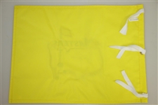 Jack Nicklaus Signed Undated Masters Embroidered Flag JSA FULL #Z27794