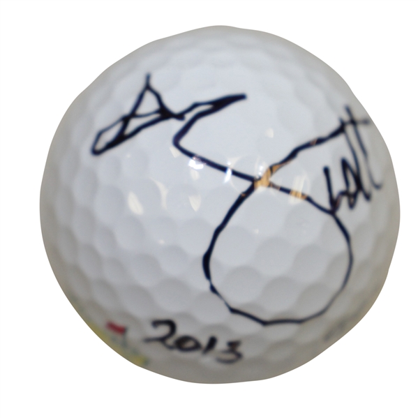 Adam Scott Signed Masters Logo Golf Ball w/ "2013" Inscription JSA #EE39880