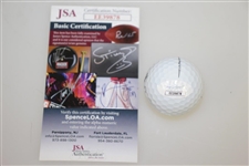 Patrick Reed Signed Masters Logo Golf Ball w/ Score & Year Won Inscriptions JSA #EE39880