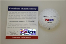 Henrik Stenson Signed 2016 Open Championship at Royal Troon Ball PSA #AE50017