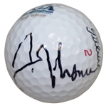 Justin Thomas Signed 2017 PGA Championship at Quail Hollow Logo Ball Beckett #G43101