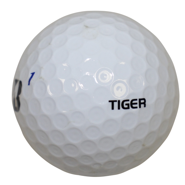 Tiger Woods Personal Bridgestone Tour BXS Logo 1 Golf Ball