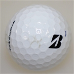 Tiger Woods' Personal Bridgestone Tour BXS Logo 1 Golf Ball