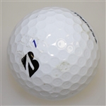 Tiger Woods' Personal Bridgestone Tour BXS Logo 1 Golf Ball