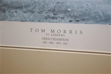 Old Tom Morris Open Champion Litho by Arthur Weaver 243/250