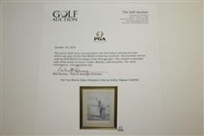 Old Tom Morris Open Champion Litho by Arthur Weaver 243/250
