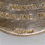 1921 Eastern Golf Assn. 14k Gold Medal Won by Miss Florence Vanderbeck - Brookline