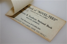 Vintage Spurgin Novel-Tee Booklet - Citizens & Southern Bank - Crist Collection