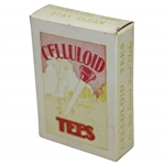 Vintage The Celluloid Tee Box Assorted Colors with Tees - Stay Clean - Crist Collection