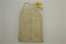 Vintage The Perfect Balanced Tee Canvas Golf Tee Bag with Tees - Crist Collection