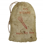 Vintage "Wizard - Western Auto Stores" Canvas Tee Bag with Tees - Crist Collection