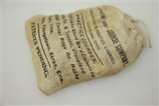 Vintage The National Golf Course Company Canvas Tee Bag with Tees - Crist Collection