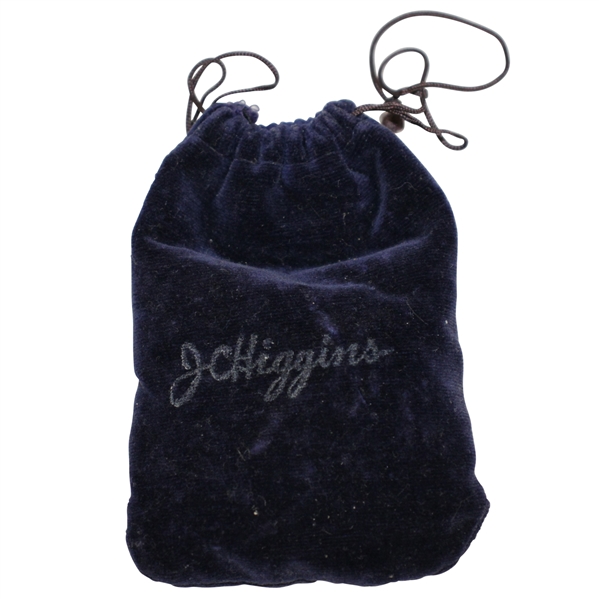 JC Higgins Purple Velvet Tee Bag with Tees - Crist Collection