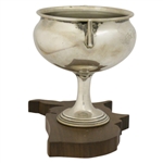 1939 Walter Hagen Cup Trophy on US Base - Ryder Cup Substitute for WWII