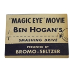 1950s Ben Hogan Heres Your Free Golf Lesson Magic-Eye Movie Flip Book