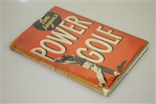 Ben Hogan Signed 1948 'Power Golf' 1st Edition Book JSA ALOA