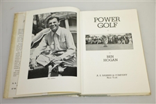 Ben Hogan Signed 1948 'Power Golf' 1st Edition Book JSA ALOA