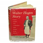 Walter Hagen Signed The Walter Hagen Story 1st Edition Book JSA ALOA