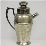 1932 Amateur Public Links at City View Golf Club Medalist Decanter Trophy w/ Stopper