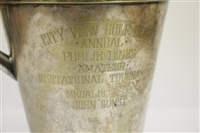 1932 Amateur Public Links at City View Golf Club Medalist Decanter Trophy w/ Stopper