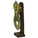 1910 De Luxe Pendulum Clock - Waterbury Ct. Manufactured August C Keebler Co. w/ Key - Works