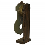 1910 De Luxe Pendulum Clock - Waterbury Ct. Manufactured August C Keebler Co. w/ Key - Works