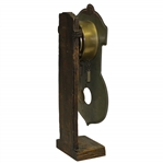 1910 De Luxe Pendulum Clock - Waterbury Ct. Manufactured August C Keebler Co. w/ Key - Works