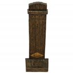 1910 De Luxe Pendulum Clock - Waterbury Ct. Manufactured August C Keebler Co. w/ Key - Works