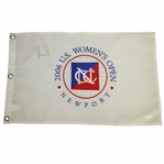 Annika Sorenstam Signed 2006 US Womens Open Newport Flag JSA #AA68303